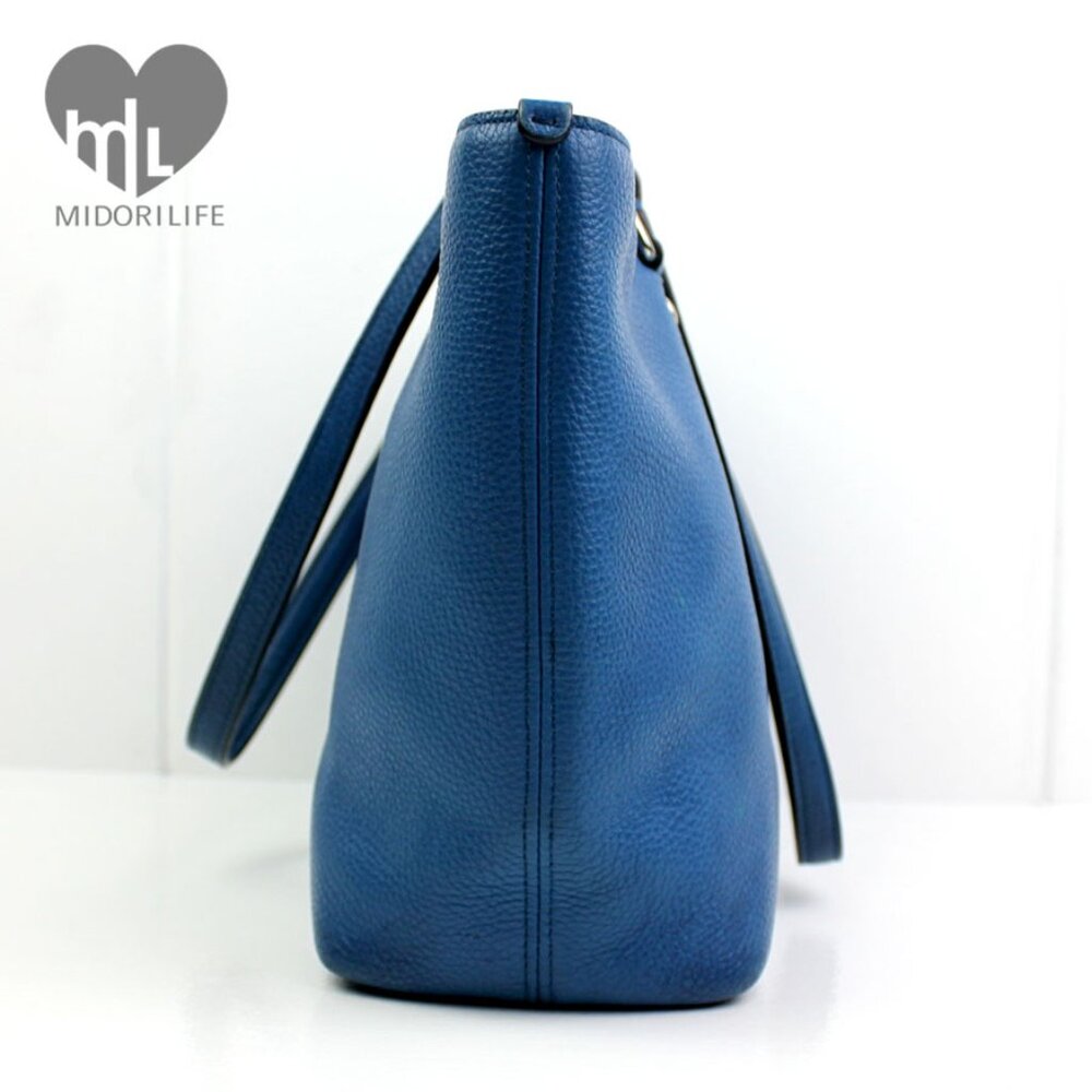 COACH Sophia Polished Pebbled Leather Tote - Picture 4 of 15